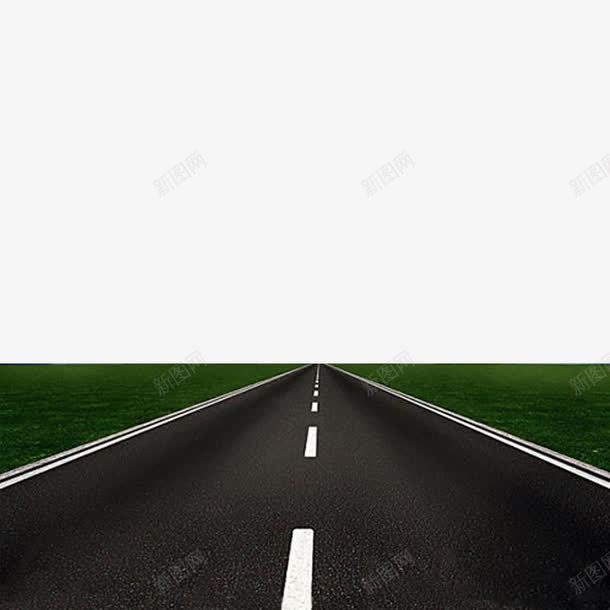 直行的柏油路png免抠素材_新图网 https://ixintu.com 柏油路 直行 素材 路