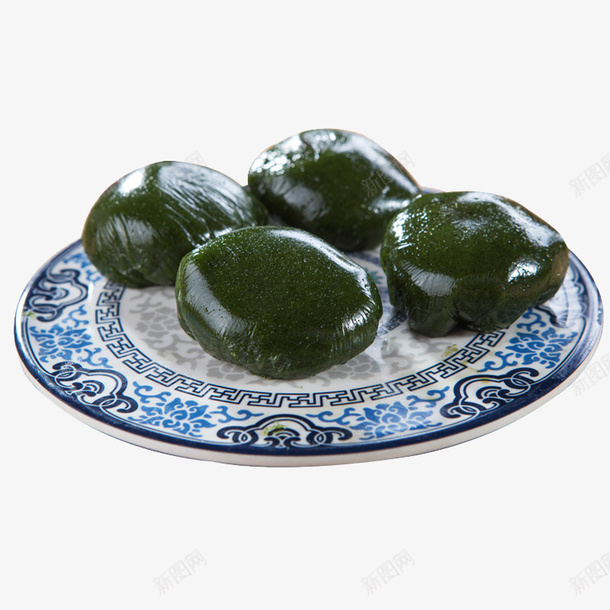 一盘艾草青团特写png免抠素材_新图网 https://ixintu.com 一盘艾草青团特写 产品实物 清明果 糍粑 糯米点心 艾草麻糍 豆沙艾草 青团子