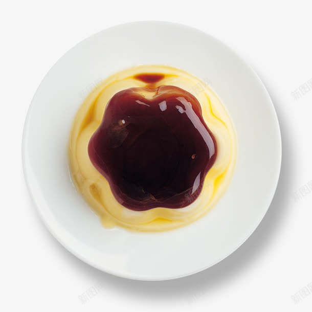好吃的布丁png免抠素材_新图网 https://ixintu.com 布丁 食物 餐饮 餐饮图片 黄色