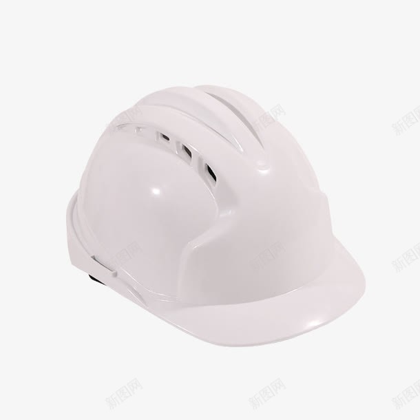 白色工地施工安全帽png免抠素材_新图网 https://ixintu.com 产品实物 劳保安全头盔 建筑工程监理安全头盔 白色工地施工安全帽