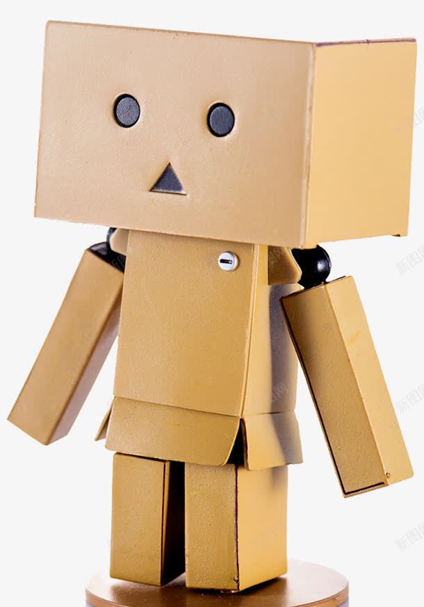 牛皮纸盒小人png免抠素材_新图网 https://ixintu.com 儿童 牛皮纸盒 纸盒人 组装