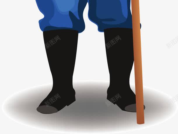 卡通牧场工作人物png免抠素材_新图网 https://ixintu.com 农场 卡通人物 男性 草帽