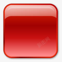方形水晶风格按钮图标png_新图网 https://ixintu.com 按钮 方形