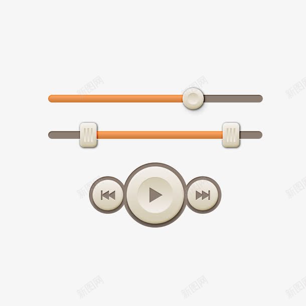 时尚手机音乐图标png_新图网 https://ixintu.com 上一曲 下一曲 亮度 亮度设置 手机 播放 时尚 时尚手机 暂停 暂无视频ico 音乐 音乐素材 音量 音量设置