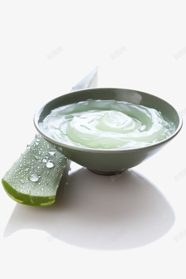 芦荟涂抹面膜png免抠素材_新图网 https://ixintu.com 实物 植物 芦荟 草本 面膜