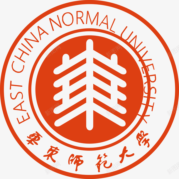 华东师范大学logo矢量图图标ai_新图网 https://ixintu.com logo 企业LOGO标志 华东师范大学 华东师范大学标志 标志图标 标识 矢量图