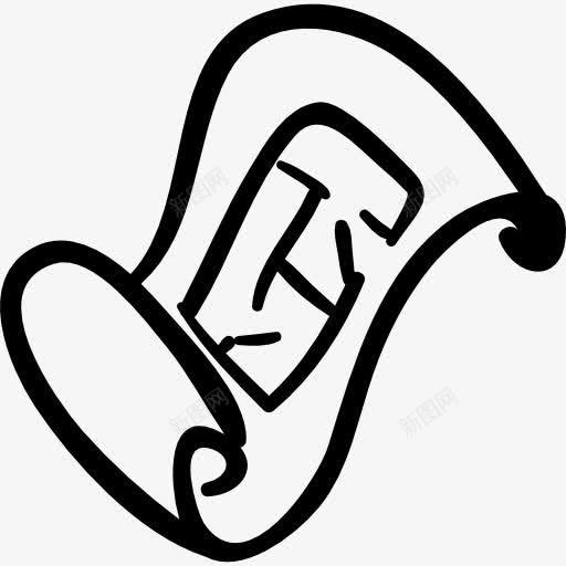 蓝图手绘工具图标png_新图网 https://ixintu.com 卷 地图 工具 工具和器具 建筑 手绘 手绘施工图纸 纸 项目