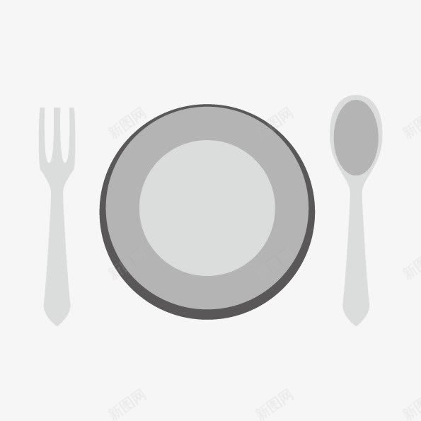 手绘饮食用具矢量图ai免抠素材_新图网 https://ixintu.com png下载 png元素 png图库 免费png素材 刀子 勺子 叉子 吃饭 手绘盘子 盘子 矢量png 饮食 矢量图