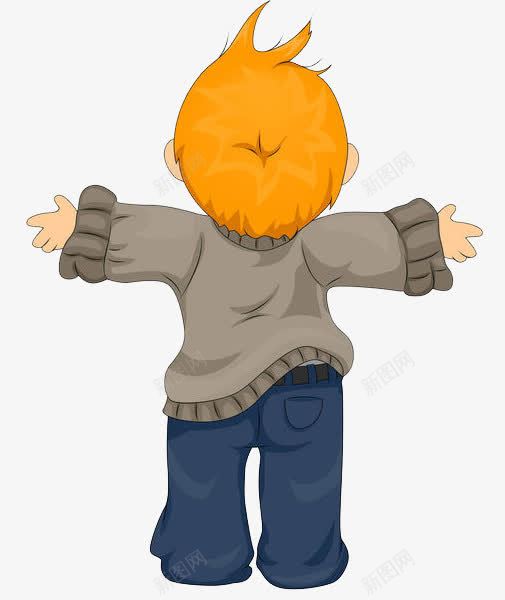 男孩的背影png免抠素材_新图网 https://ixintu.com 刮起 刮风 卡通刮风 吹起 大风 天气 小男孩背影 展开 摆动 暴风 漫画背影 狂风 男孩 背影 走路背影 风 风暴