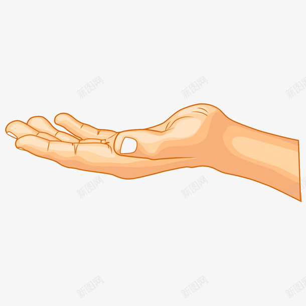卡通摊开的手指png免抠素材_新图网 https://ixintu.com 伸开手掌 卡通手足 卡通的 手指 手掌 指头 摊开手