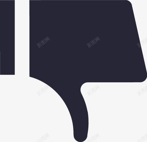 评价差评实心图标png_新图网 https://ixintu.com 评价差评实心