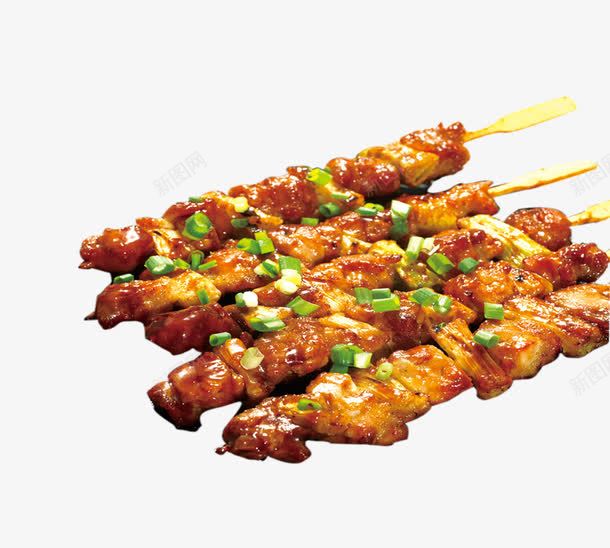 美味的烤羊肉串实物png免抠素材_新图网 https://ixintu.com 烤串 烤羊排 烤羊肉 烧烤 羊肉