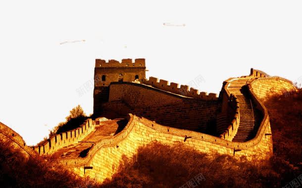 中国北京万里长城一png免抠素材_新图网 https://ixintu.com 各地名著 旅游景点 著名建筑