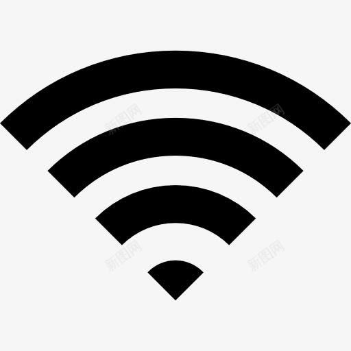 WiFi图标png_新图网 https://ixintu.com WIFI图案 WiFi信号 技术 无线连接 连接 连接互联网