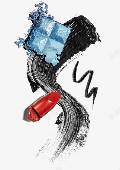 化妆用品痕迹png免抠素材_新图网 https://ixintu.com 化妆 化妆刷 化妆品 口红 彩妆 痕迹 眼影 睫毛膏 粉末