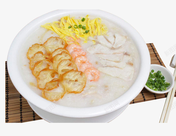 精心熬制的广式特色艇仔粥png免抠素材_新图网 https://ixintu.com 广式早点 广式经典早餐 油条 特色美食 碗 精心熬制 艇仔粥 虾仁 豆皮