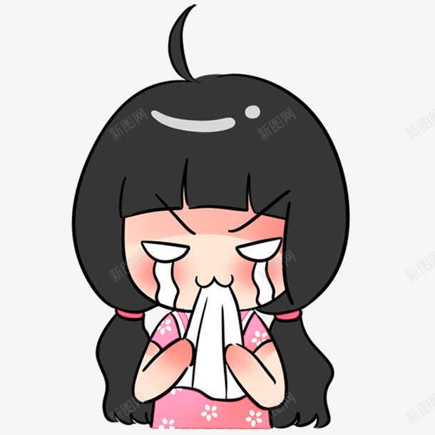 卡通哭泣人物png免抠素材_新图网 https://ixintu.com 人物 卡通 哭泣