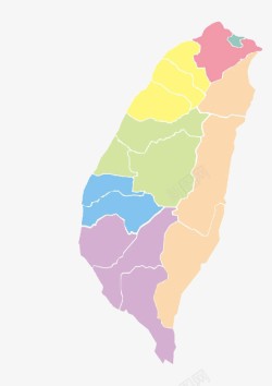 漳州市行政区地图台湾地图高清图片