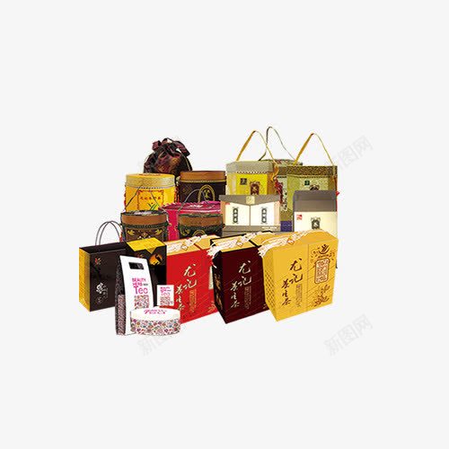 烟酒psd免抠素材_新图网 https://ixintu.com 烟酒 礼品 送礼 食物