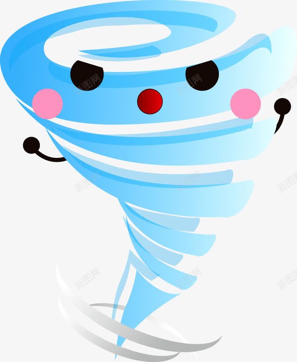 龙卷风矢量图ai免抠素材_新图网 https://ixintu.com 大风 大风插画 暴风 自然灾害 风暴 龙卷风 矢量图