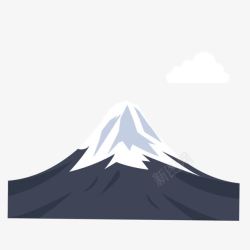 世界旅游海报富士山矢量图素材
