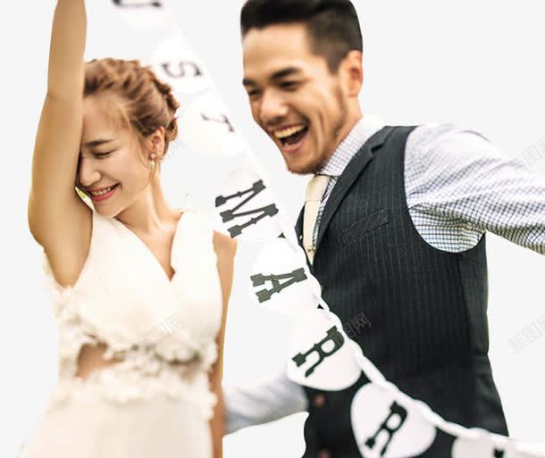 个性婚纱照情侣夫妇png免抠素材_新图网 https://ixintu.com 个性 夫妇 婚纱照 情侣