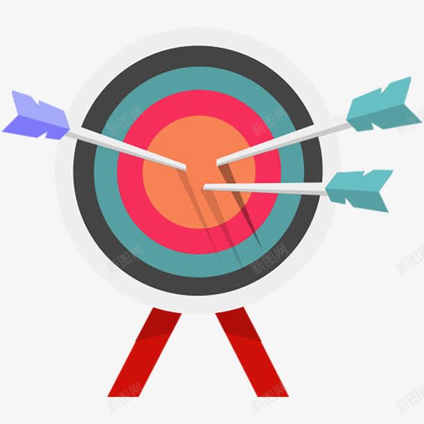 卡通射箭png免抠素材_新图网 https://ixintu.com 儿童 卡通 箭靶