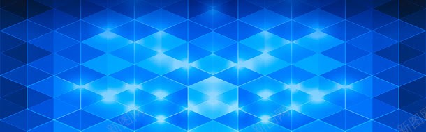 蓝色晶格背景时尚png免抠素材_新图网 https://ixintu.com 时尚 晶格 晶格背景 菱形 蓝色背景