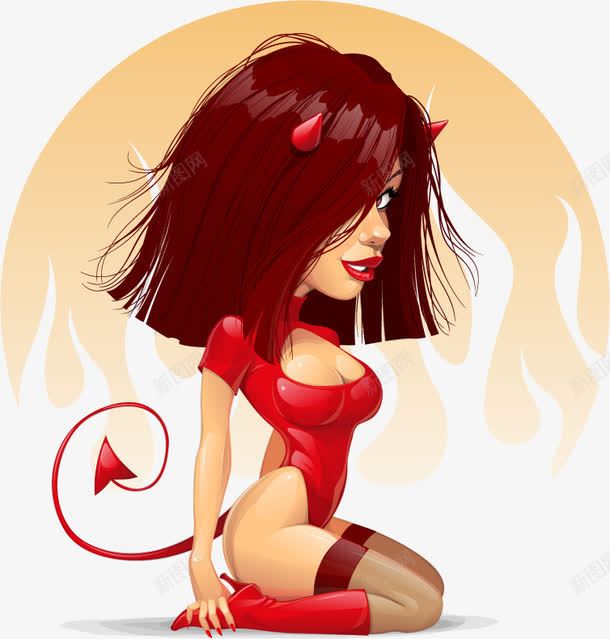 卡通女子插画png免抠素材_新图网 https://ixintu.com 4 卡通女子插画矢量素材通欧美风格插画女子印第安性感美女卡通形象羽毛头饰制服西装红色桃心卡通服饰眼镜蝴蝶发卡红心项链金发美女 转换 辣妹