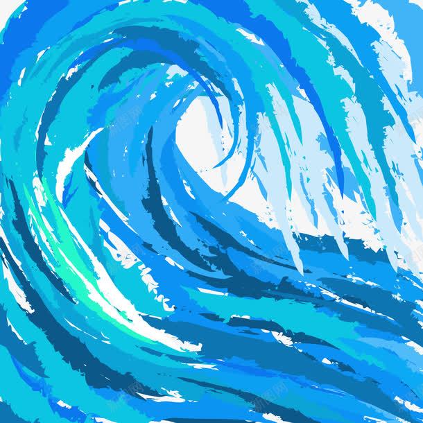 水彩海浪矢量图ai免抠素材_新图网 https://ixintu.com 大浪 惊涛骇浪 水彩 波浪 浪花 海浪 矢量图