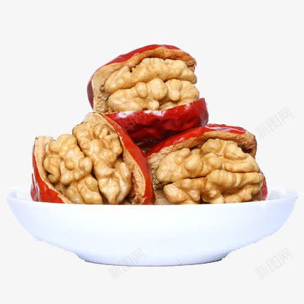 美味大枣零食png免抠素材_新图网 https://ixintu.com 中国新疆 和田大枣 夹心枣 干果 新疆特产 核桃 红枣 零食