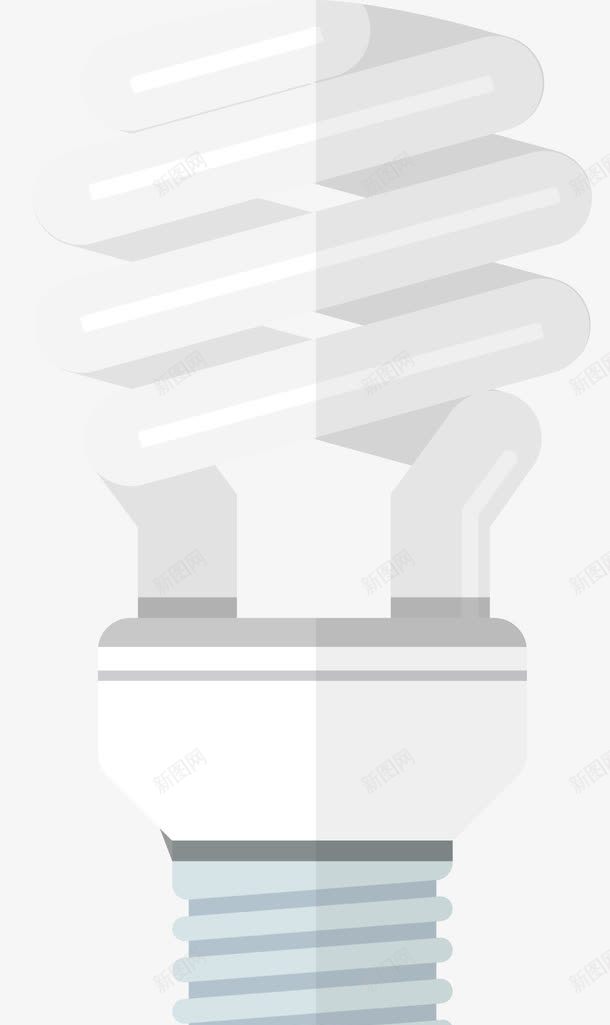 螺纹卡通白色灯泡png免抠素材_新图网 https://ixintu.com LED节能灯泡 白色 矢量灯泡 节能灯泡 螺纹 螺纹灯泡