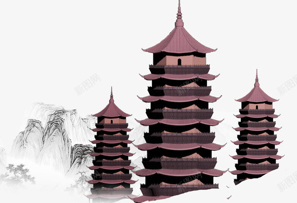 寒衣节塔png免抠素材_新图网 https://ixintu.com 中元节 中国风 传统 传统节日 农历十月一 寒衣节海报塔 思念先祖 祭祖 祭祖海报 鬼节 鬼魂