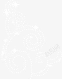 白色波点纹理png免抠素材_新图网 https://ixintu.com 小清新 白色 素雅 边饰