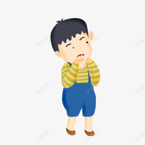 手绘紧张害怕男生矢量图eps免抠素材_新图网 https://ixintu.com png免抠图 创意 卡通 吊带衣服 害怕 手绘 时尚 条纹长袖 男生 紧张 矢量图