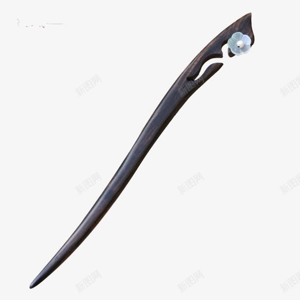手工古典发钗步摇png免抠素材_新图网 https://ixintu.com 中国风 产品实物 发簪 发钗 发饰 古典 头饰 檀木 步摇 簪子 饰品 首饰