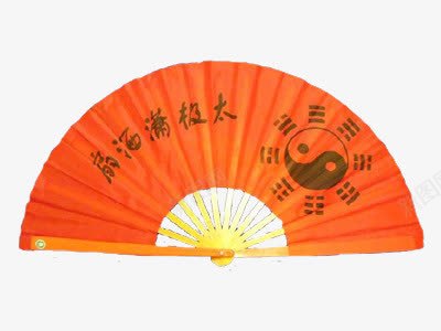 太极图中国风扇子png免抠素材_新图网 https://ixintu.com 中国风 太极图 扇子