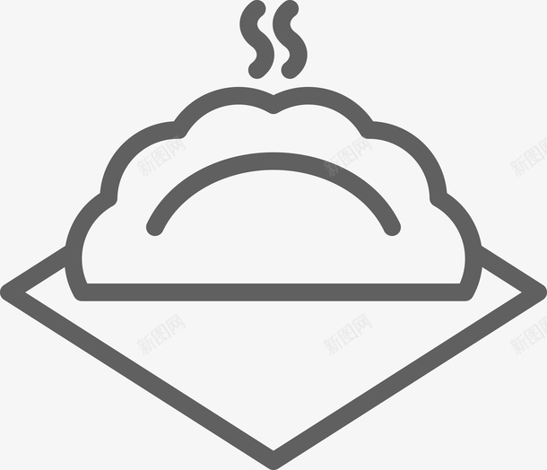 卡通冒着烟的饺子图png免抠素材_新图网 https://ixintu.com 冒烟 冒烟的食物 卡通食物 烟气 烟雾 热气 热食物 食物 食物冒烟