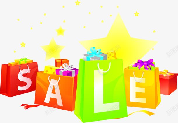 sale促销标签卡通标签png免抠素材_新图网 https://ixintu.com sale 促销 卡通 标签