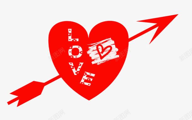 情人节一见倾心png免抠素材_新图网 https://ixintu.com love 七夕 心 情人节 爱神 相恋 相爱 箭 红色 缘分