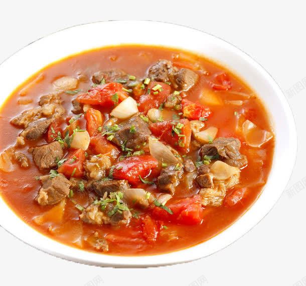 大盆番茄牛腩肉汤png免抠素材_新图网 https://ixintu.com 小炒 招牌牛肉丁 番茄牛腩 美味香牛肉 菜 蕃茄 西红柿炖牛肉 进口牛肉