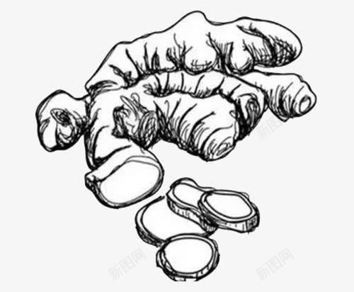 卡通生姜片png免抠素材_新图网 https://ixintu.com 佐料 卡通 厨房材料 可以食用 生姜 生姜片 调味 食材