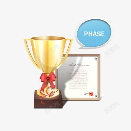 奖杯证书图标png免抠素材_新图网 https://ixintu.com 创意图标 图标 图案 奖杯 得奖 扁平化图标 标志 立体化图标 网页素材 证书