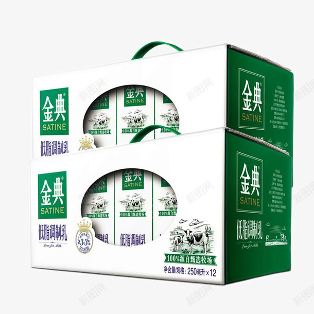 两箱金典好牛奶png免抠素材_新图网 https://ixintu.com 好牛奶 少儿主持 牛奶 白牛奶 白色 金典奶 金典牛奶 金典纯奶