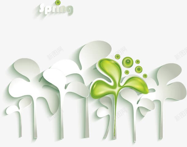 立体花卉矢量图ai免抠素材_新图网 https://ixintu.com 3D花卉 墙纸 壁纸 春天 树叶 立体 背景图案 装饰素材 矢量图