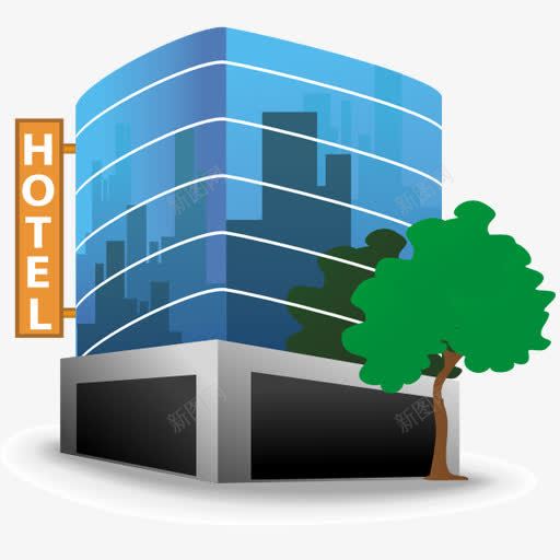 酒店Vacationicons图标png_新图网 https://ixintu.com hotel 酒店