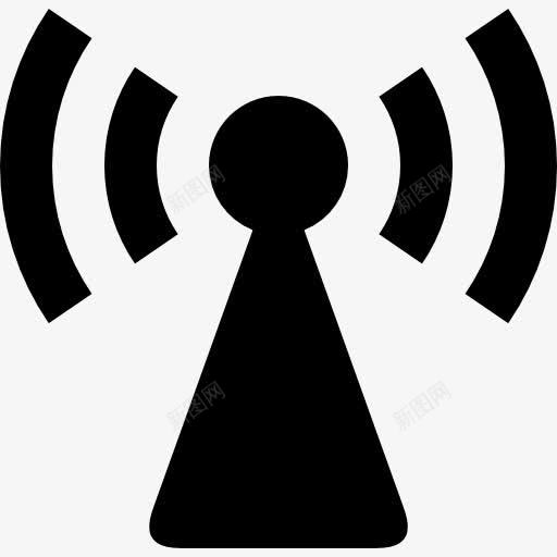WiFi信号网络图标png_新图网 https://ixintu.com WiFi信号 互联网接口 无线WIFI 无线上网 无线连接