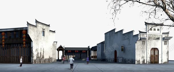 唯美水墨江南古建筑png免抠素材_新图网 https://ixintu.com 中国风 古建筑 古风青砖 徽派建筑 意境 水乡 水墨 江南 江南民宿 荷花 装饰