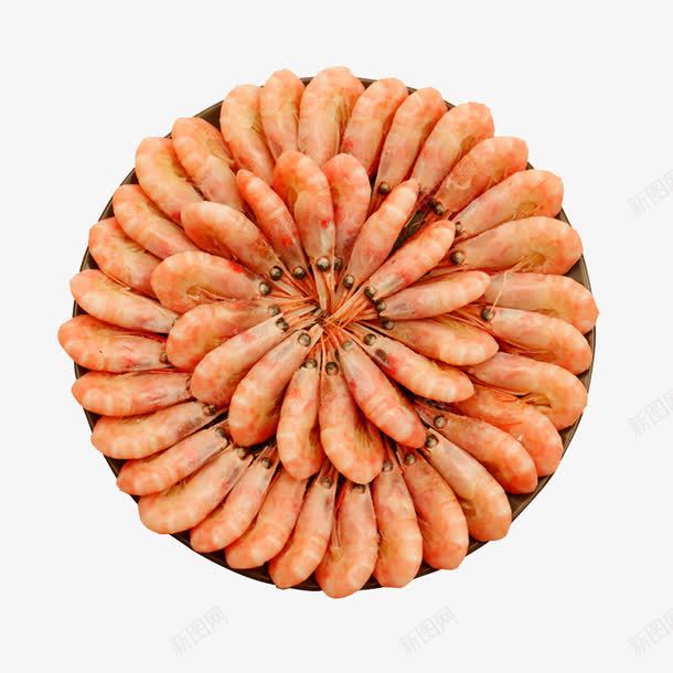 加拿大北极虾png免抠素材_新图网 https://ixintu.com 产品实物 北极虾 海鲜 甜虾 虾子