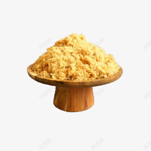 肉松末png免抠素材_新图网 https://ixintu.com 小吃 托盘 木质 食物